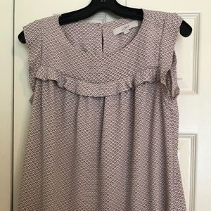 Ann Taylor Loft Summer Top Size S
